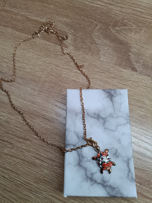 Collier Tortue de Terre