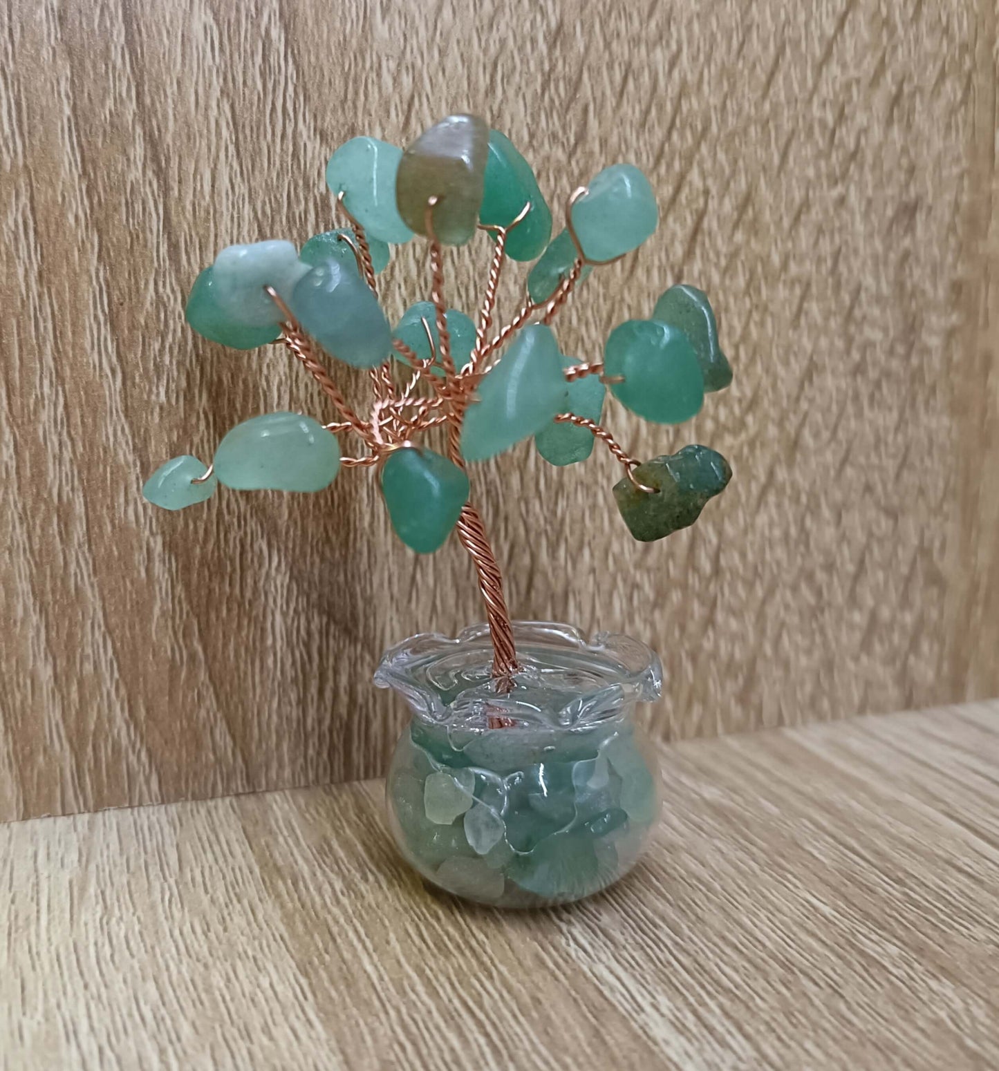 Arbre à gemmes d'aventurine verte